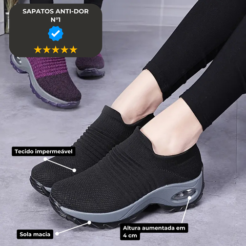 NOVO 2025 - Sapatos incolores de sola macia
