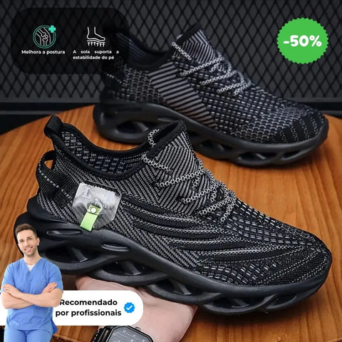 Sapatos masculinos com sola para aumentar a altura (+4 cm)