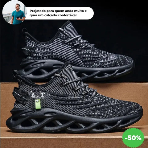Sapatos masculinos com sola para aumentar a altura (+4 cm)